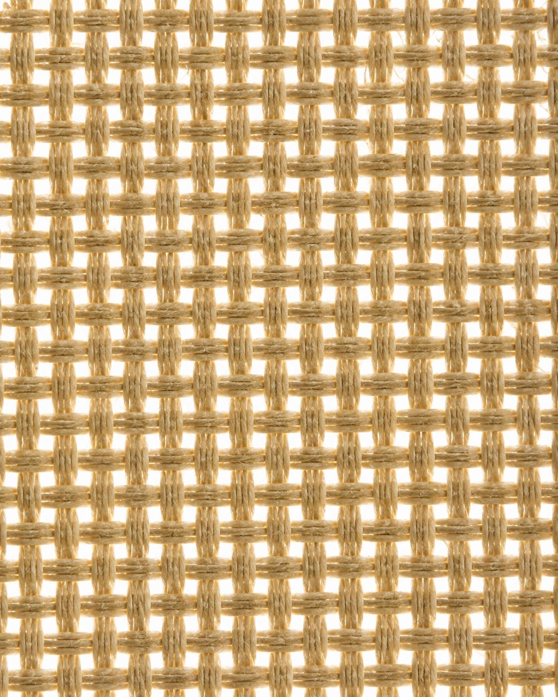 Close-up of woven blind fabric