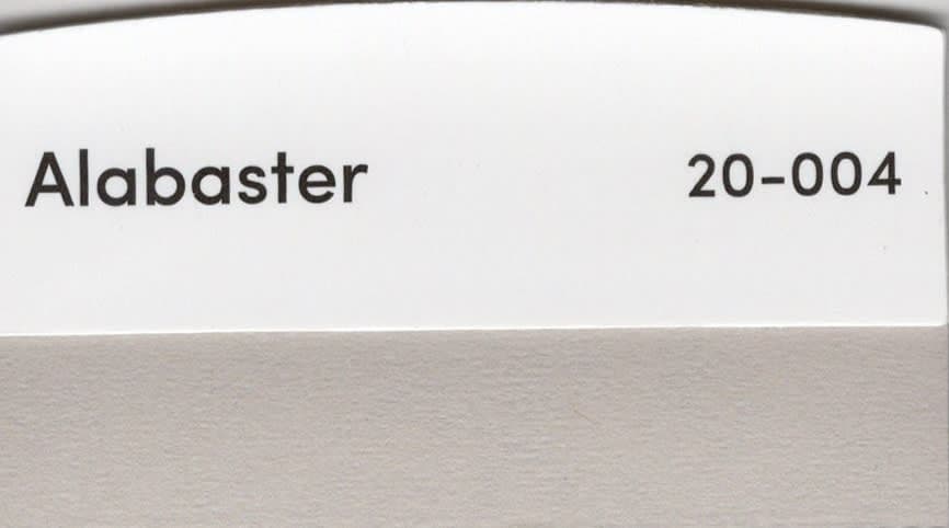 Alabaster fabric swatch