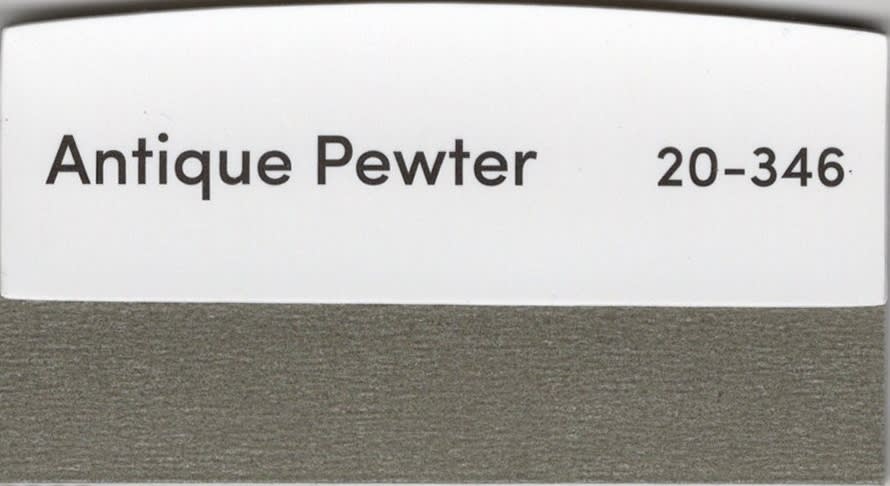 Antique Pewter fabric swatch