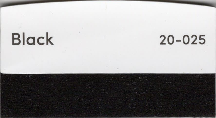 Black fabric swatch