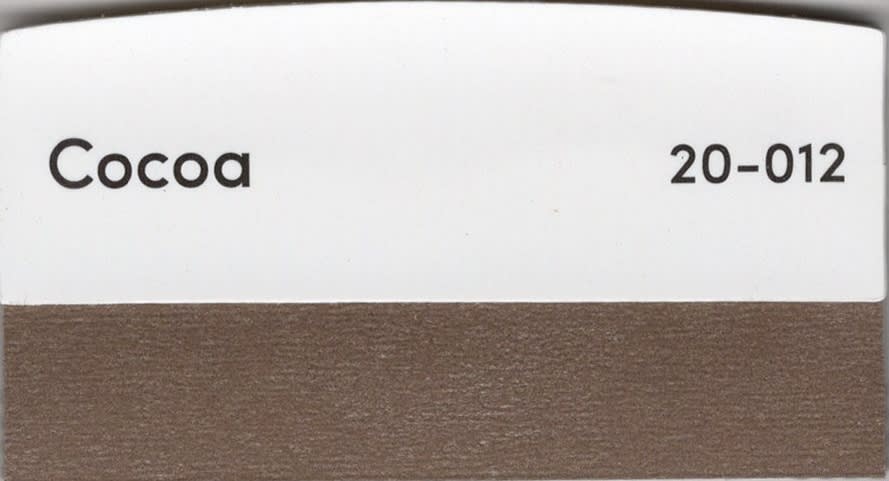 Cocoa fabric swatch