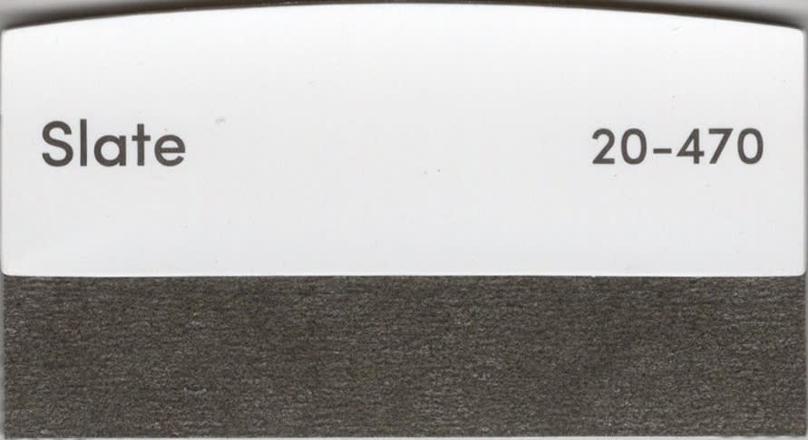 Slate fabric swatch