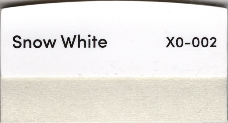 Snow White fabric swatch