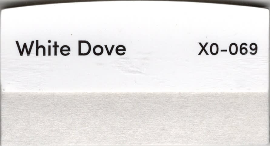 White Dove fabric swatch