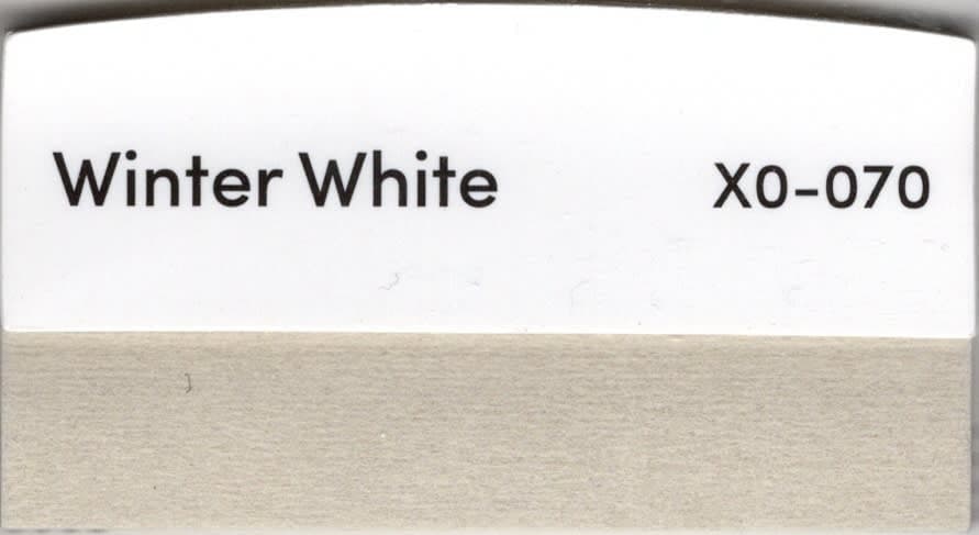 Winter White fabric swatch