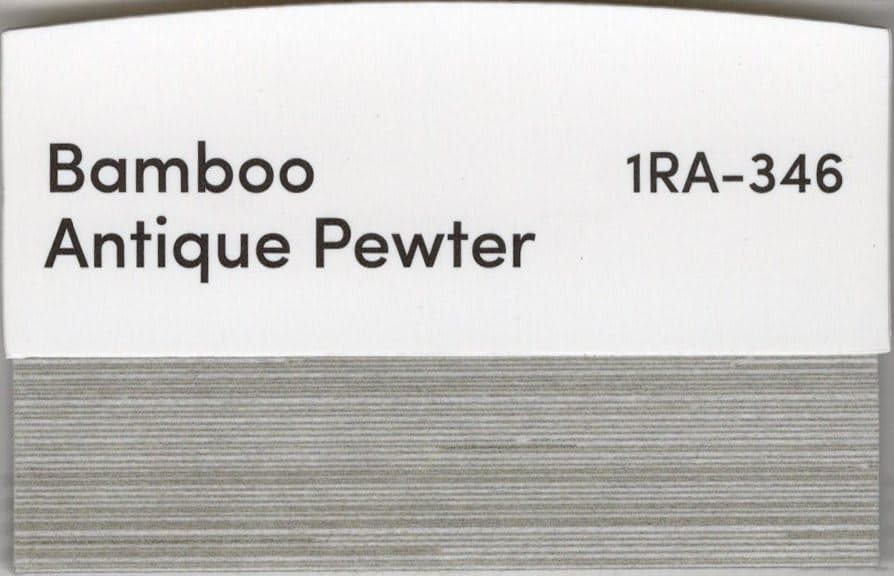 Bamboo Antique Pewter fabric swatch