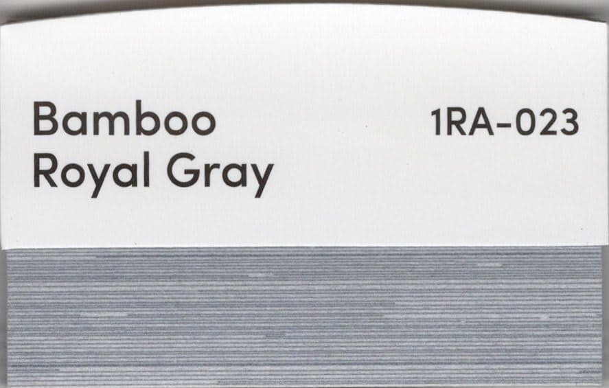 Bamboo Royal Gray fabric swatch