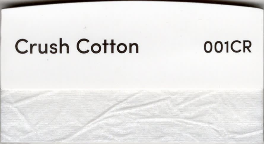Crush Cotton fabric swatch