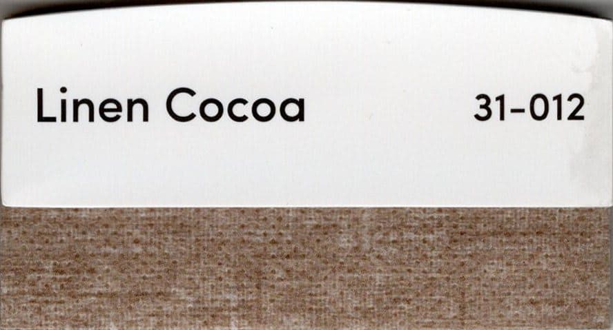 Linen Cocoa fabric swatch