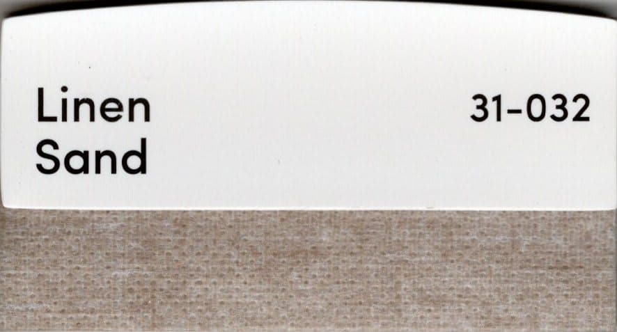 Linen Sand fabric swatch