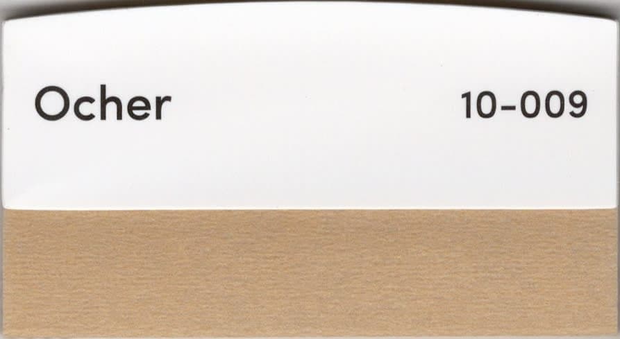 Ocher fabric swatch