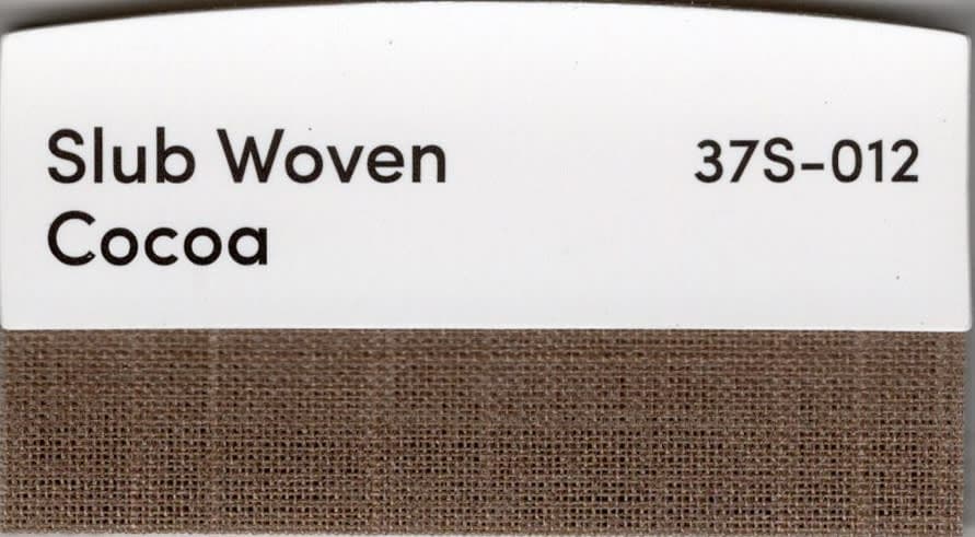 Slub Woven Cocoa fabric swatch