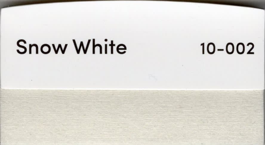 Snow White fabric swatch