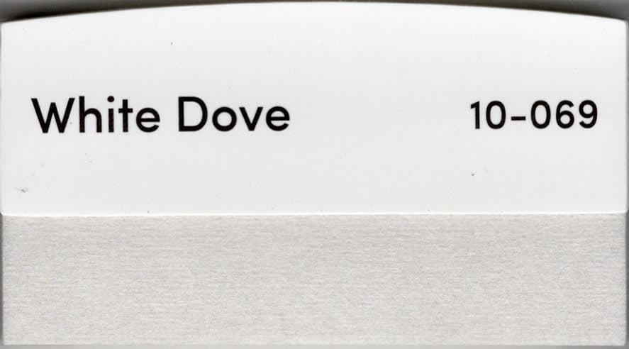 White Dove fabric swatch