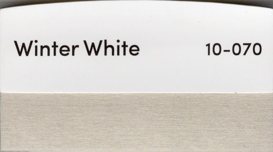 Winter White fabric swatch
